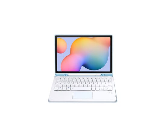 Чохол до планшета BeCover Keyboard+TouchPad Samsung Tab S6 Lite 10.4 P610/P613/P615/P619 Light Blue (712364), зображення 3 Чохол до планшета BeCover Keyboard+TouchPad Samsung Tab S6 Lite 10.4 P610/P613/P615/P619 Light Blue (712364), зображення 3