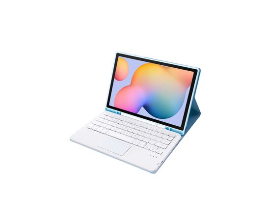 Чохол до планшета BeCover Keyboard+TouchPad Samsung Tab S6 Lite 10.4 P610/P613/P615/P619 Light Blue (712364), зображення 4 Чохол до планшета BeCover Keyboard+TouchPad Samsung Tab S6 Lite 10.4 P610/P613/P615/P619 Light Blue (712364), зображення 4