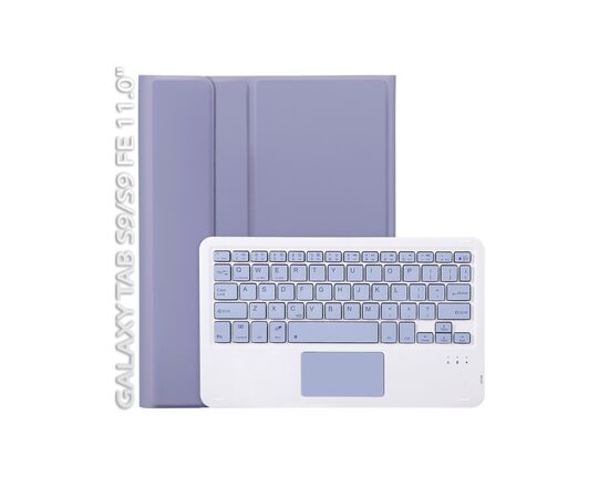 Чохол до планшета BeCover Keyboard+TouchPad Samsung Tab S9 (SM-X710/SM-X716)/S9 FE (SM-X510/SM-X516B) 11.0" Purple (712422)