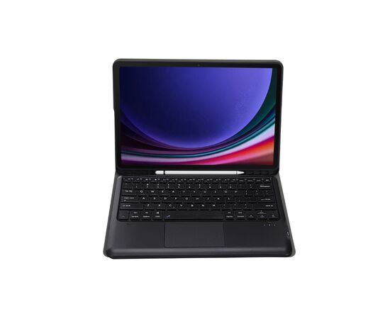 Чехол для планшета BeCover Keyboard+TouchPad Samsung Tab S9 Plus (SM-X810/SM-X816)/S9 FE Plus (SM-X610/SM-X616) 12.4" Black (712368), изображение 2 Чехол для планшета BeCover Keyboard+TouchPad Samsung Tab S9 Plus (SM-X810/SM-X816)/S9 FE Plus (SM-X610/SM-X616) 12.4" Black (712368), изображение 2