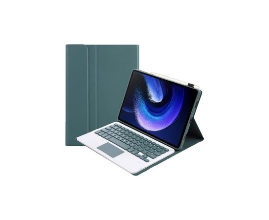 Чехол для планшета BeCover Keyboard+TouchPad Xiaomi Mi Pad 6 / 6 Pro 11" Dark Green (712403), изображение 2 Чехол для планшета BeCover Keyboard+TouchPad Xiaomi Mi Pad 6 / 6 Pro 11" Dark Green (712403), изображение 2