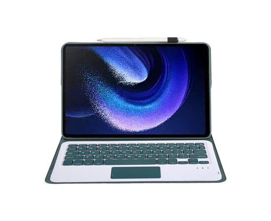 Чехол для планшета BeCover Keyboard+TouchPad Xiaomi Mi Pad 6 / 6 Pro 11" Dark Green (712403), изображение 3 Чехол для планшета BeCover Keyboard+TouchPad Xiaomi Mi Pad 6 / 6 Pro 11" Dark Green (712403), изображение 3