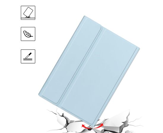 Чехол для планшета BeCover Keyboard+TouchPad Xiaomi Redmi Pad SE 11" Light Blue (712398), изображение 6