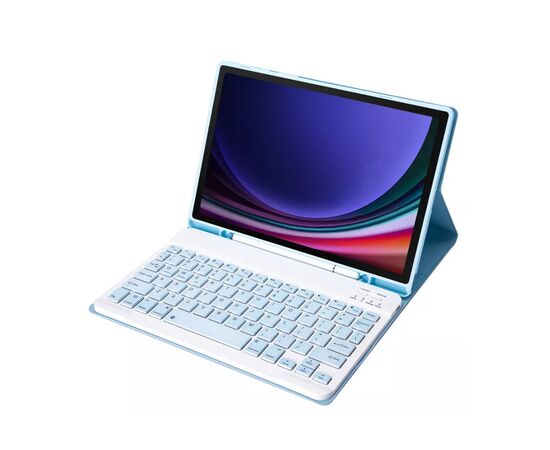 Чехол для планшета BeCover Keyboard Samsung Tab A9 SM-X115 8.7" Light Blue (712358), изображение 3 Чехол для планшета BeCover Keyboard Samsung Tab A9 SM-X115 8.7" Light Blue (712358), изображение 3