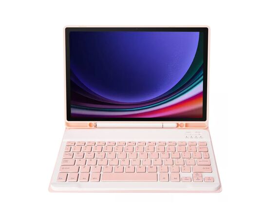 Чехол для планшета BeCover Keyboard Samsung Tab A9 SM-X115 8.7" Pink (712359), изображение 2 Чехол для планшета BeCover Keyboard Samsung Tab A9 SM-X115 8.7" Pink (712359), изображение 2