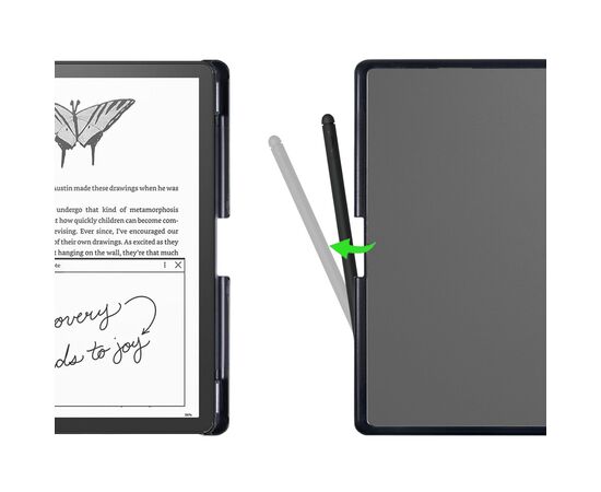 Чохол до електронної книги BeCover Smart Case Amazon Kindle Scribe 10.2" Gray (712584), зображення 5 Чохол до електронної книги BeCover Smart Case Amazon Kindle Scribe 10.2" Gray (712584), зображення 5