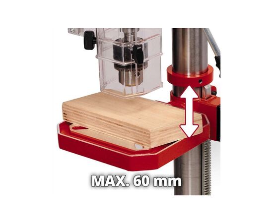 Сверлильный станок Einhell TC-BD 630/1 630Вт, 250-2400об/хв (4520597), изображение 3