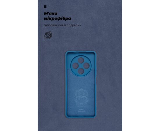 Чехол для мобильного телефона Armorstandart ICON Tecno Spark 30 4G (KL6) Camera cover Dark Blue (ARM81366), изображение 4