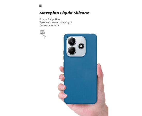 Чехол для мобильного телефона Armorstandart ICON Xiaomi Redmi Note 14 5G Dark Blue (ARM82303), изображение 7