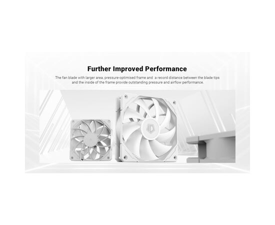 Кулер для корпуса ID-Cooling TF-12025-PRO WHITE, изображение 8 Кулер для корпуса ID-Cooling TF-12025-PRO WHITE, изображение 8