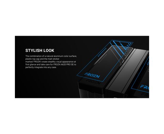 Кулер до процесора ID-Cooling FROZN A620 Pro SE, зображення 12 Кулер до процесора ID-Cooling FROZN A620 Pro SE, зображення 12