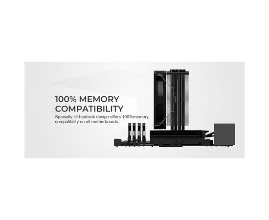 Кулер до процесора ID-Cooling SE-214-XT Black, зображення 11 Кулер до процесора ID-Cooling SE-214-XT Black, зображення 11