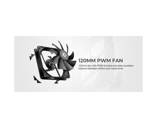 Кулер до процесора ID-Cooling SE-214-XT Black, зображення 12 Кулер до процесора ID-Cooling SE-214-XT Black, зображення 12