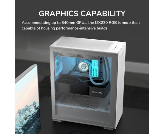 Корпус Cougar MX220 RGB White, изображение 11 Корпус Cougar MX220 RGB White, изображение 11