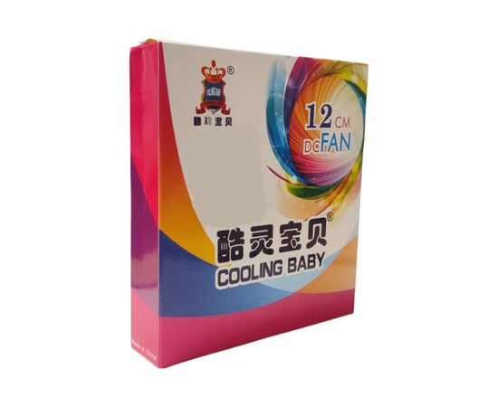 Кулер для корпуса Cooling Baby Mirror fan bk 2, изображение 9 Кулер для корпуса Cooling Baby Mirror fan bk 2, изображение 9