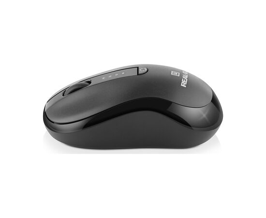 Мышка REAL-EL RM-450W Wireless/Bluetooth Black/Gray (EL123200046), изображение 5 Мышка REAL-EL RM-450W Wireless/Bluetooth Black/Gray (EL123200046), изображение 5