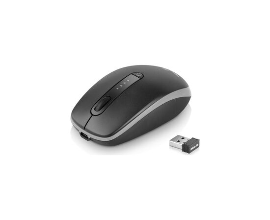 Мышка REAL-EL RM-455W Wireless/Bluetooth Black/Gray (EL123200047)