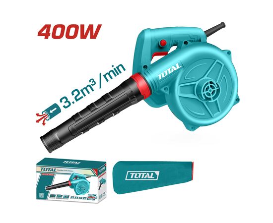 Воздуходувка Total TB4036 400Вт, 14000 об/мин, 3.2 куб.м/мин (TB4036), изображение 2 Воздуходувка Total TB4036 400Вт, 14000 об/мин, 3.2 куб.м/мин (TB4036), изображение 2