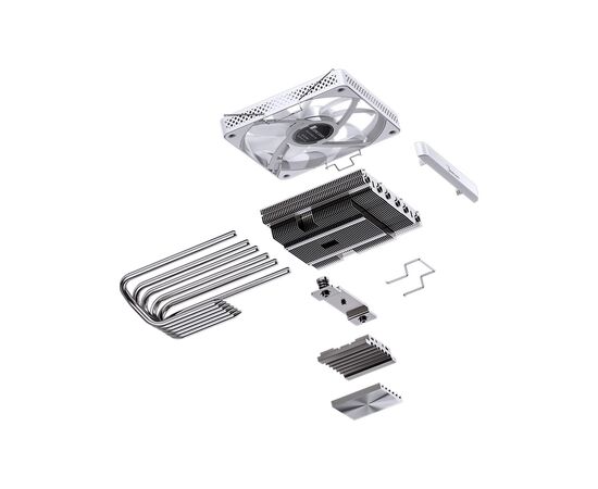 Кулер до процесора JONSBO HP-600 White, зображення 12 Кулер до процесора JONSBO HP-600 White, зображення 12