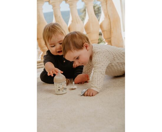 Бутылочка для кормления Suavinex Wonderland 150 мл, физиологическая, медленный поток, белая (308741), изображение 4 Бутылочка для кормления Suavinex Wonderland 150 мл, физиологическая, медленный поток, белая (308741), изображение 4