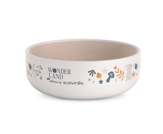 Набор детской посуды Suavinex Wonderland +6 мес. светло-розовый (308808), изображение 2