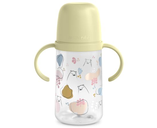 Поильник-непроливайка Suavinex Bear family чашка с силиконовым носиком, 270 мл,+6 мес зеленая (308679), изображение 2 Поильник-непроливайка Suavinex Bear family чашка с силиконовым носиком, 270 мл,+6 мес зеленая (308679), изображение 2