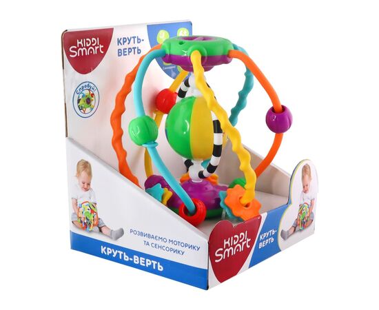 Развивающая игрушка Kiddi Smart Круть-Верть (4282-KS), изображение 7 Развивающая игрушка Kiddi Smart Круть-Верть (4282-KS), изображение 7