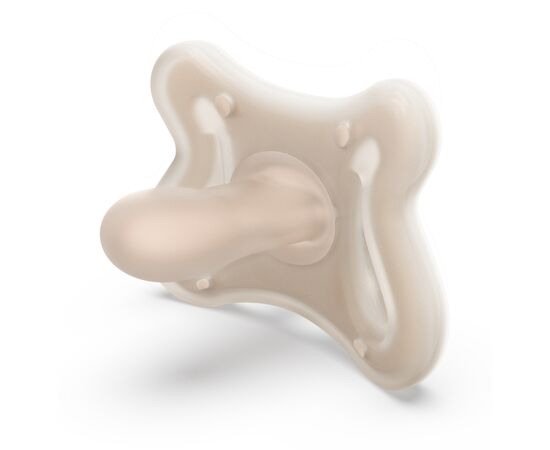 Пустышка Suavinex Zero.Zero для недоношенных детей, физиологическая, бежевая, до 2 месяцев (402527), изображение 2 Пустышка Suavinex Zero.Zero для недоношенных детей, физиологическая, бежевая, до 2 месяцев (402527), изображение 2