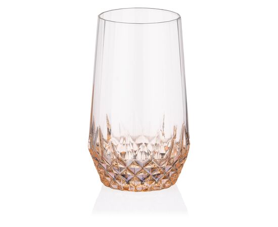 Набор стаканов Ardesto Black Mars Favola 460мл, 2шт, скло, прозоро-золотистий (AR2646GL), изображение 3