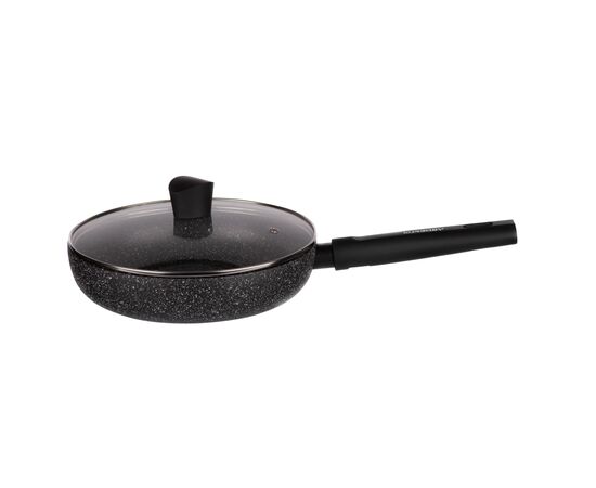 Сковорода Ardesto Black Mars Alcor, 28см, алюміній, чорний (AR1928BML), изображение 4 Сковорода Ardesto Black Mars Alcor, 28см, алюміній, чорний (AR1928BML), изображение 4