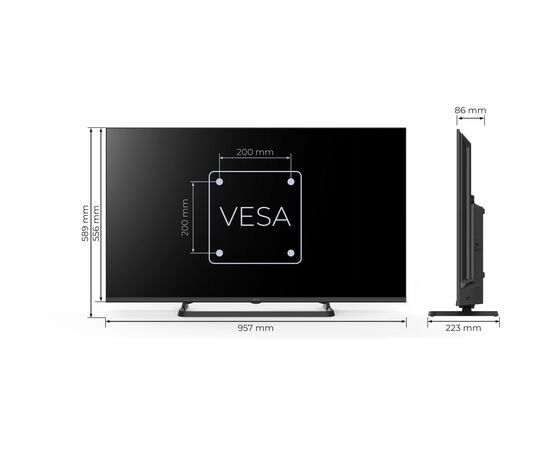 Телевизор Kivi 43U710QB, изображение 5 Телевизор Kivi 43U710QB, изображение 5