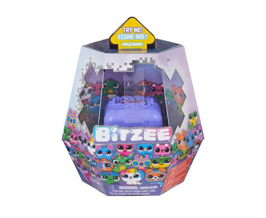 Интерактивная игрушка Bitzee с цифровыми героями - Мои пиксельные любимцы (фиолетовая) (6067790), изображение 2