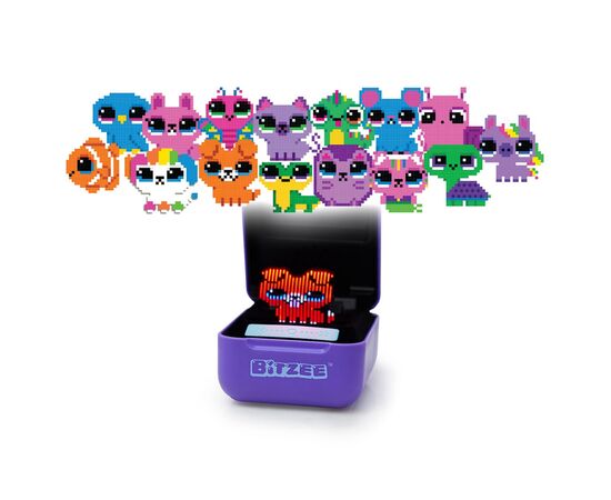 Интерактивная игрушка Bitzee с цифровыми героями - Мои пиксельные любимцы (фиолетовая) (6067790), изображение 3
