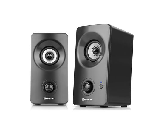 Акустическая система REAL-EL S-405 USB Black (EL121100016), изображение 2
