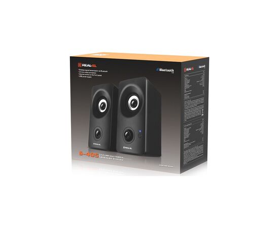 Акустическая система REAL-EL S-405 USB Black (EL121100016), изображение 9