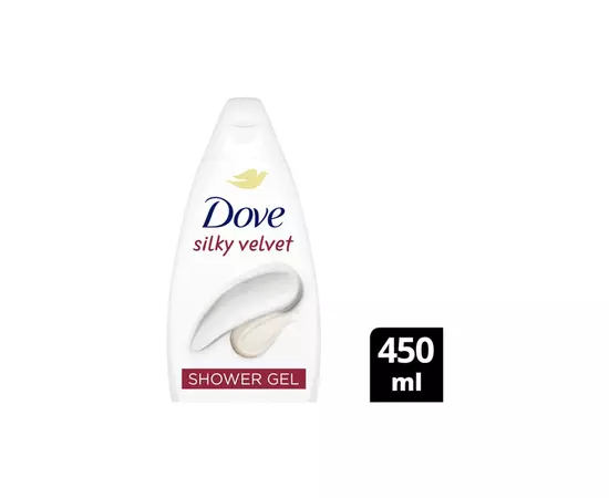 Гель для душа Dove Шелковистый бархат 450 мл (8720181468438), изображение 3 Гель для душа Dove Шелковистый бархат 450 мл (8720181468438), изображение 3