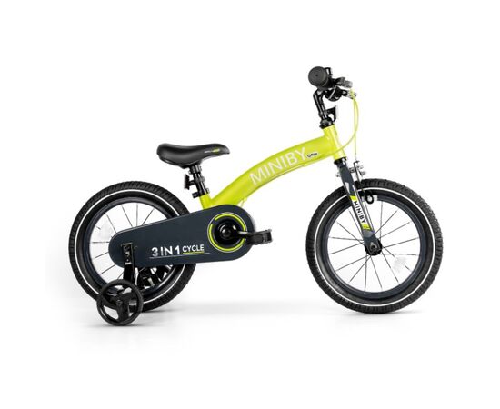 Детский велосипед QPlay биговел Miniby 3в1 Green (CB01MiniByGreen), изображение 2 Детский велосипед QPlay биговел Miniby 3в1 Green (CB01MiniByGreen), изображение 2