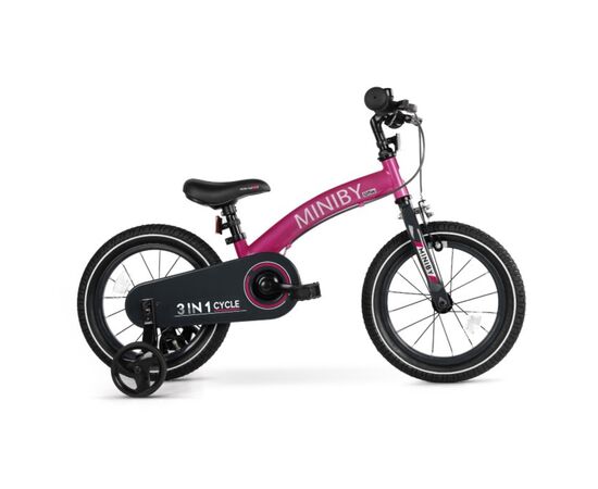 Детский велосипед QPlay биговел Miniby 3в1 Pink (CB01MiniByPink), изображение 2 Детский велосипед QPlay биговел Miniby 3в1 Pink (CB01MiniByPink), изображение 2