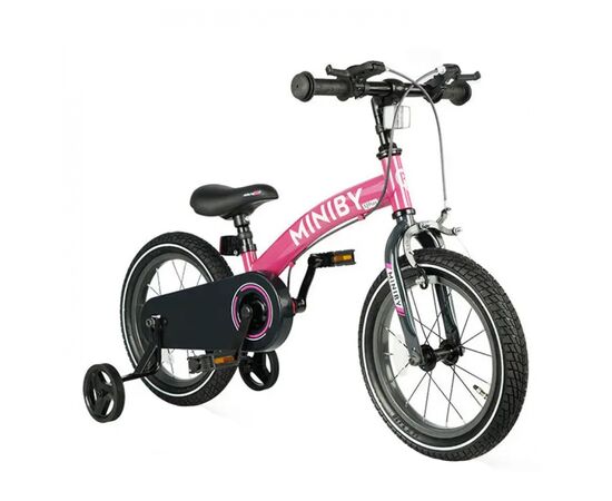 Детский велосипед QPlay биговел Miniby 3в1 Pink (CB01MiniByPink)