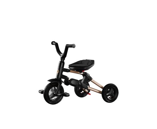 Дитячий велосипед QPlay Nova+ Rubber складаний триколісний Gold (S700-13Nova+RubberGold), зображення 4