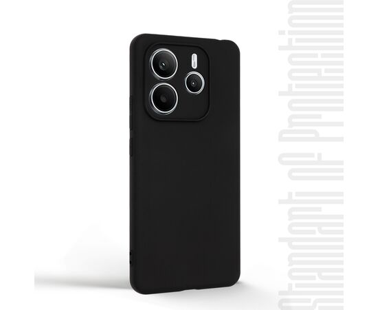 Чехол для мобильного телефона Armorstandart Matte Slim Fit Xiaomi Redmi Note 14 4G Camera cover Black (ARM79723), изображение 2 Чехол для мобильного телефона Armorstandart Matte Slim Fit Xiaomi Redmi Note 14 4G Camera cover Black (ARM79723), изображение 2