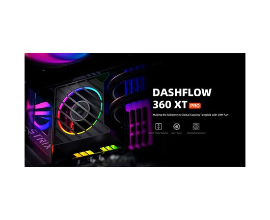 Система жидкостного охлаждения ID-Cooling DASHFLOW 360 XT PRO, изображение 10 Система жидкостного охлаждения ID-Cooling DASHFLOW 360 XT PRO, изображение 10