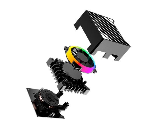 Система жидкостного охлаждения ID-Cooling DASHFLOW 360 XT PRO, изображение 6 Система жидкостного охлаждения ID-Cooling DASHFLOW 360 XT PRO, изображение 6