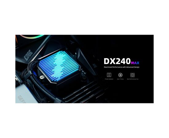 Система жидкостного охлаждения ID-Cooling DX240 MAX, изображение 9 Система жидкостного охлаждения ID-Cooling DX240 MAX, изображение 9