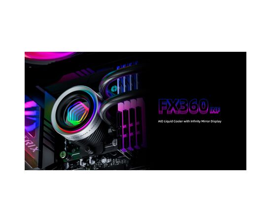 Система жидкостного охлаждения ID-Cooling FX360 INF, изображение 8 Система жидкостного охлаждения ID-Cooling FX360 INF, изображение 8