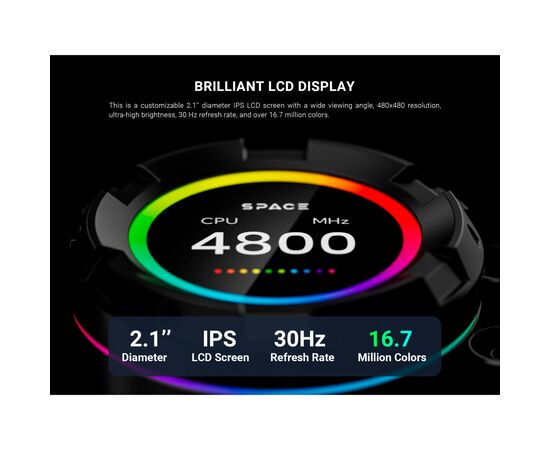 Система жидкостного охлаждения ID-Cooling SL360 Pro SE, изображение 12 Система жидкостного охлаждения ID-Cooling SL360 Pro SE, изображение 12