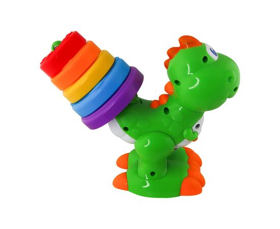 Развивающая игрушка Kiddi Smart двуязычная - Динозаврик Барвограй (4279T-KS), изображение 8 Развивающая игрушка Kiddi Smart двуязычная - Динозаврик Барвограй (4279T-KS), изображение 8