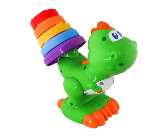 Развивающая игрушка Kiddi Smart двуязычная - Динозаврик Барвограй (4279T-KS), изображение 9 Развивающая игрушка Kiddi Smart двуязычная - Динозаврик Барвограй (4279T-KS), изображение 9