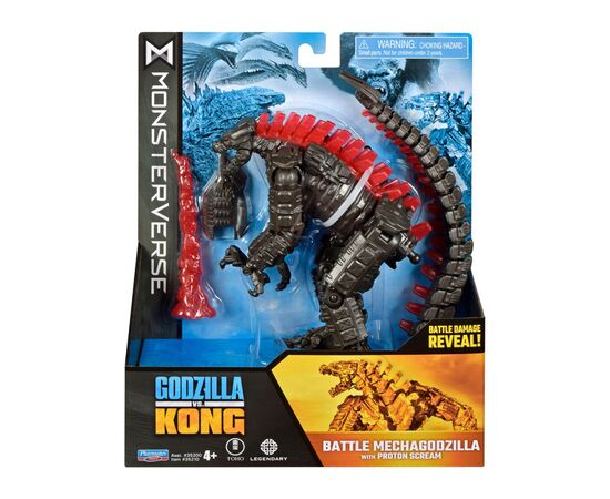Фигурка Godzilla vs. Kong Мехагодзилла с протонным лучом 15 см (35210), изображение 6 Фигурка Godzilla vs. Kong Мехагодзилла с протонным лучом 15 см (35210), изображение 6
