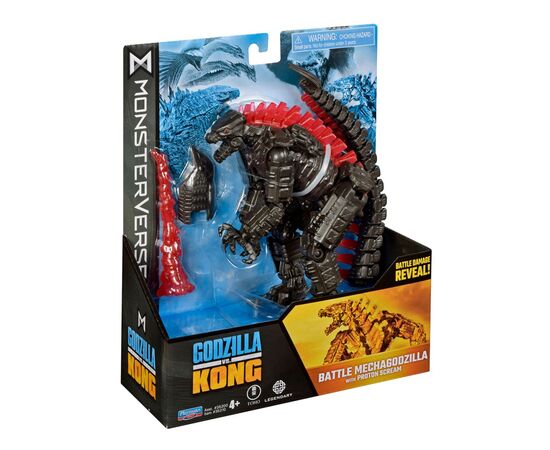 Фигурка Godzilla vs. Kong Мехагодзилла с протонным лучом 15 см (35210), изображение 7 Фигурка Godzilla vs. Kong Мехагодзилла с протонным лучом 15 см (35210), изображение 7